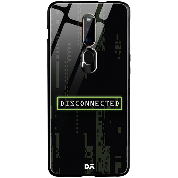

DailyObjects Disconnected Glass Case Cover For Oppo F11 Pro