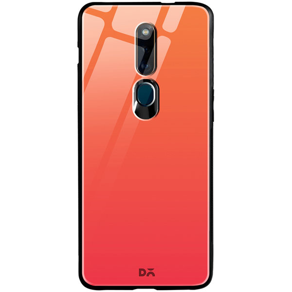 DailyObjects Fire Gradient Glass Case Cover For Oppo F11 Pro