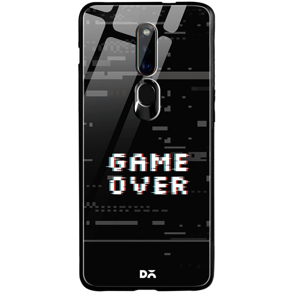 

DailyObjects Game Over Glass Case Cover For Oppo F11 Pro