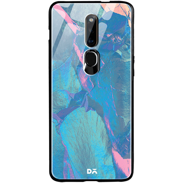 

DailyObjects Glacier Holo Stone Glass Case Cover For Oppo F11 Pro