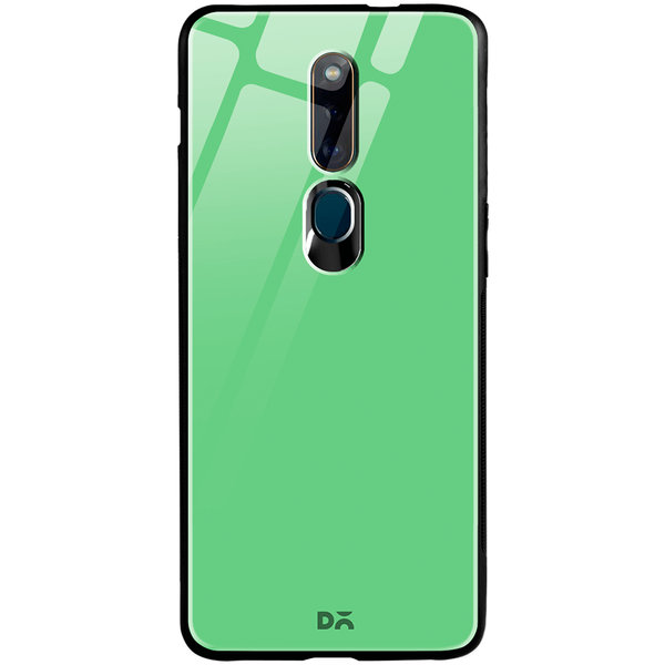 DailyObjects Grass Green Glass Case Cover For Oppo F11 Pro