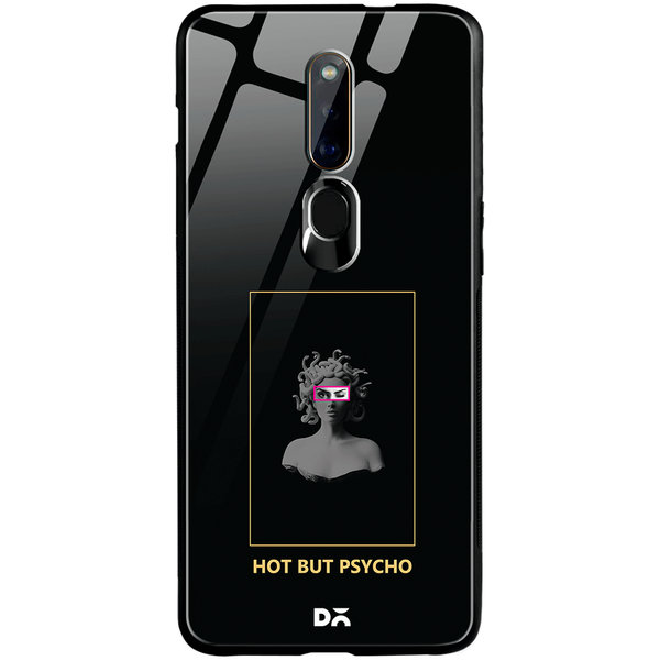 

DailyObjects Hot Psycho Glass Case Cover For Oppo F11 Pro