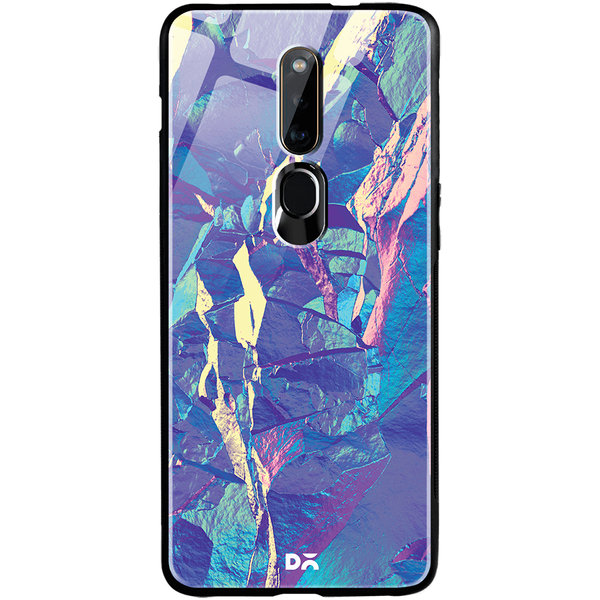 

DailyObjects Iceberg Holo Stone Glass Case Cover For Oppo F11 Pro