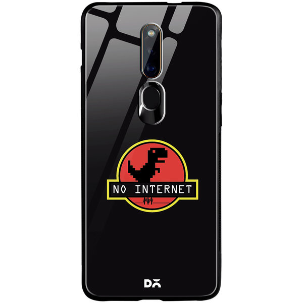 

DailyObjects No Internet Glass Case Cover For Oppo F11 Pro