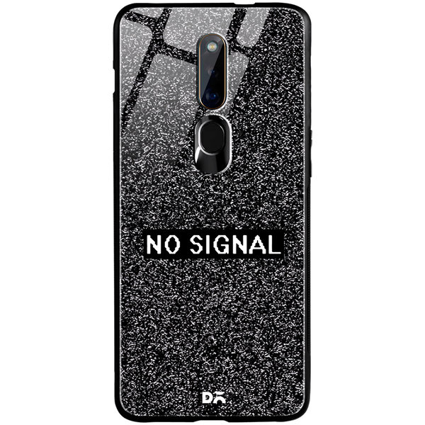 

DailyObjects No Signal Glass Case Cover For Oppo F11 Pro