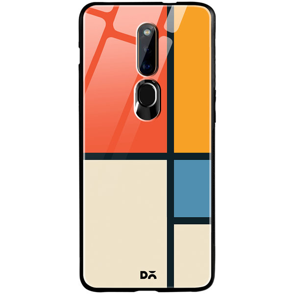

DailyObjects Orange Window Glass Case Cover For Oppo F11 Pro