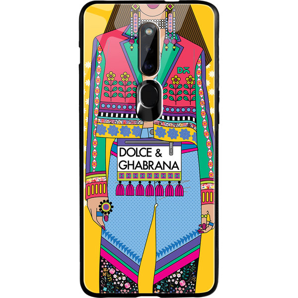 

DailyObjects Overpriced Anxiety Glass Case Cover For Oppo F11 Pro