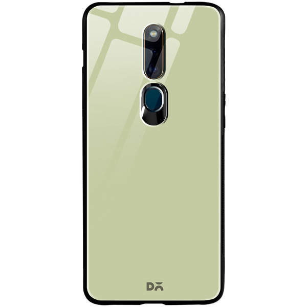 

DailyObjects Pastel Olive Glass Case Cover For Oppo F11 Pro