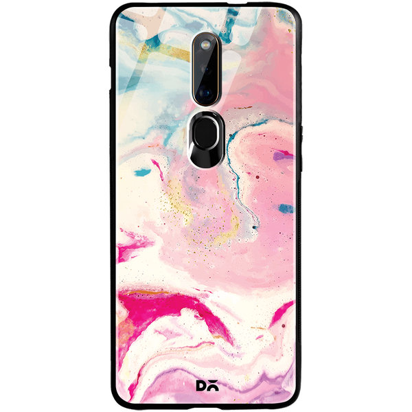 

DailyObjects Shades of Marble Glass Case Cover For Oppo F11 Pro