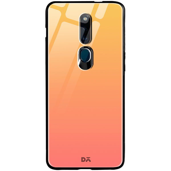 

DailyObjects Sunrise Gradient Glass Case Cover For Oppo F11 Pro