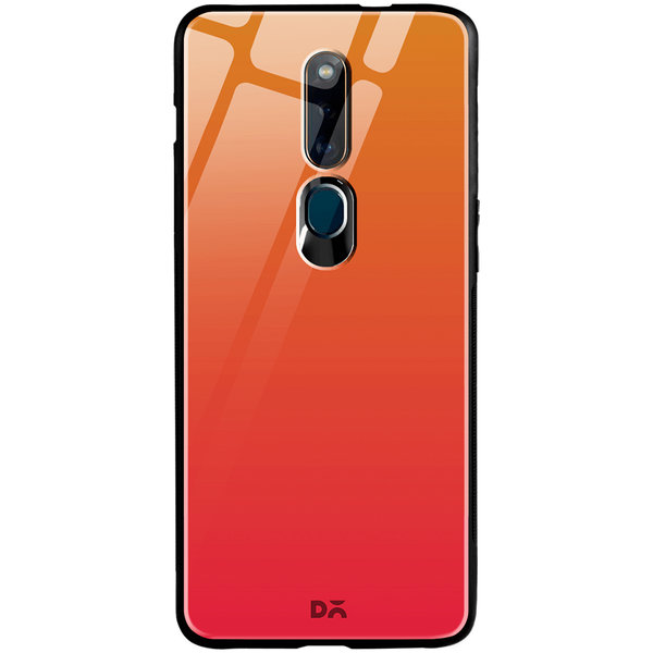 

DailyObjects Sunset Gradient Glass Case Cover For Oppo F11 Pro
