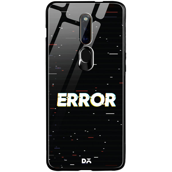 

DailyObjects System Error Glass Case Cover For Oppo F11 Pro
