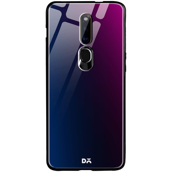 

DailyObjects Thunder Black Glass Case Cover For Oppo F11 Pro
