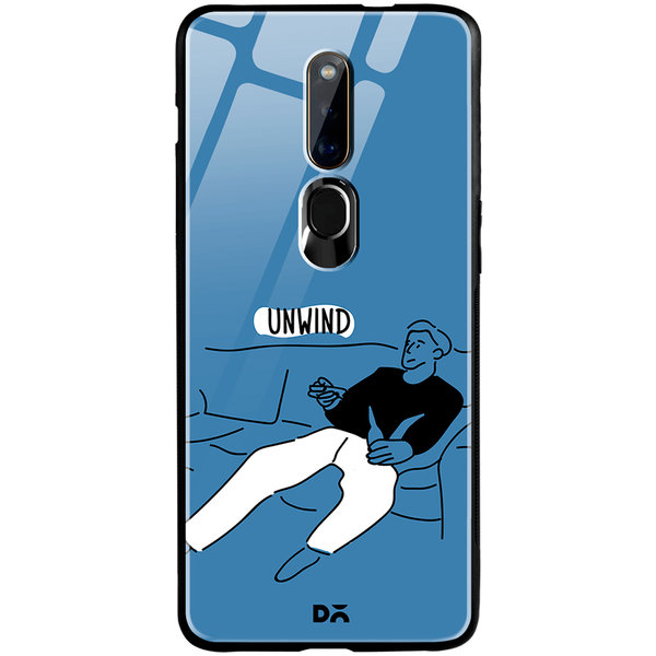

DailyObjects Unwinder Glass Case Cover For Oppo F11 Pro