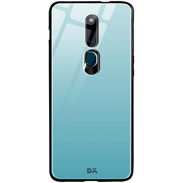 DailyObjects Water Gradient Glass Case Cover For Oppo F11 Pro