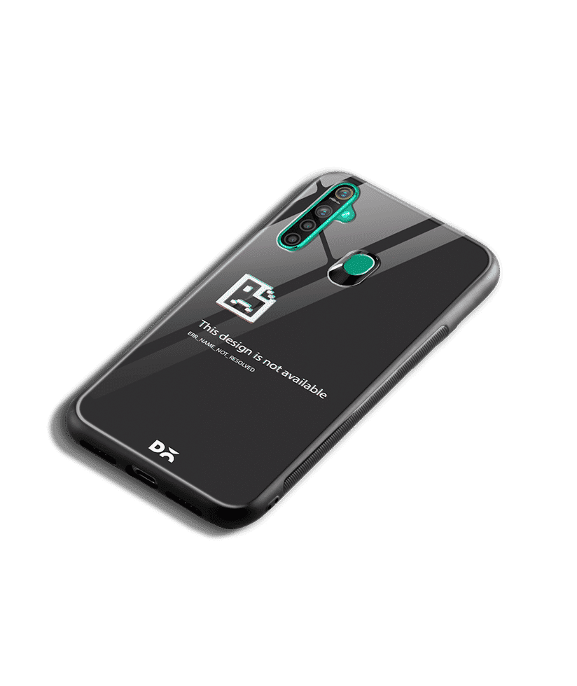 DailyObjects Wallpaper Unavailable Glass Case Cover For Oppo
