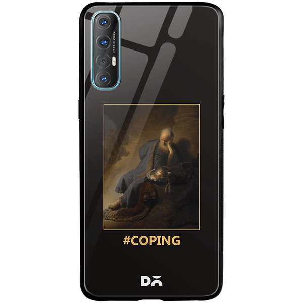 

DailyObjects Coping Glass Case Cover For Oppo Reno 3 Pro