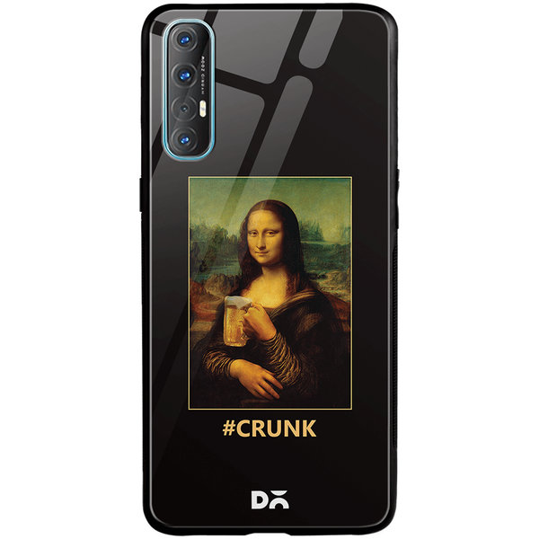 

DailyObjects Crunk Glass Case Cover For Oppo Reno 3 Pro
