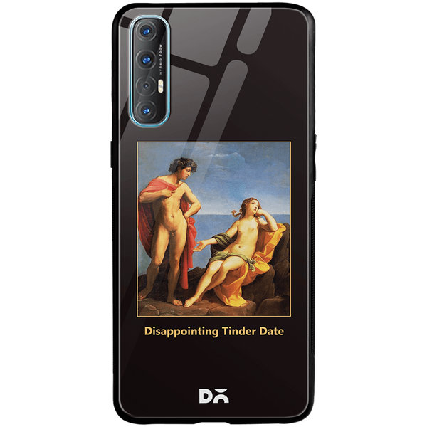

DailyObjects Disappointing Date Glass Case Cover For Oppo Reno 3 Pro