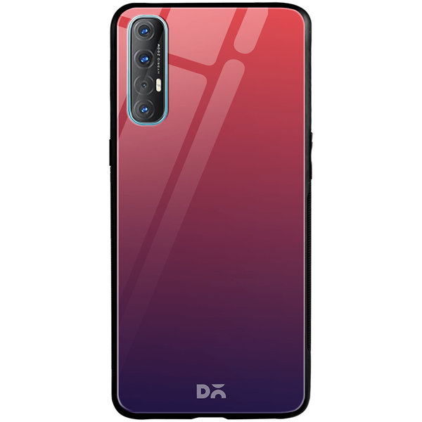 

DailyObjects Dusk Gradient Glass Case Cover For Oppo Reno 3 Pro