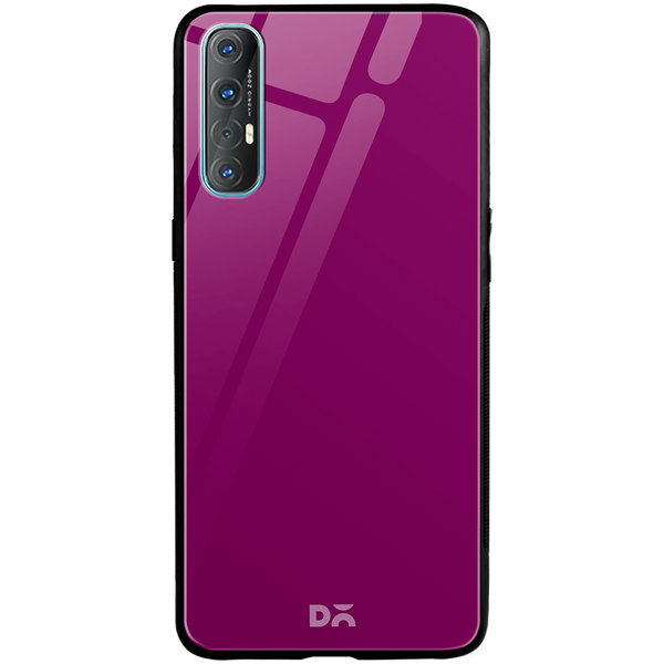 

DailyObjects Magenta Glass Case Cover For Oppo Reno 3 Pro