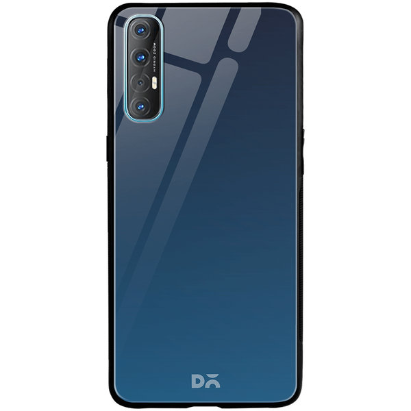 

DailyObjects Nebula Blue Glass Case Cover For Oppo Reno 3 Pro