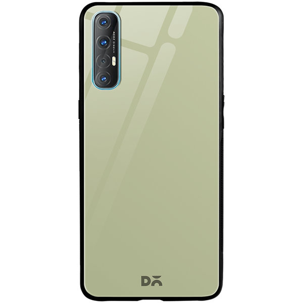 

DailyObjects Pastel Olive Glass Case Cover For Oppo Reno 3 Pro