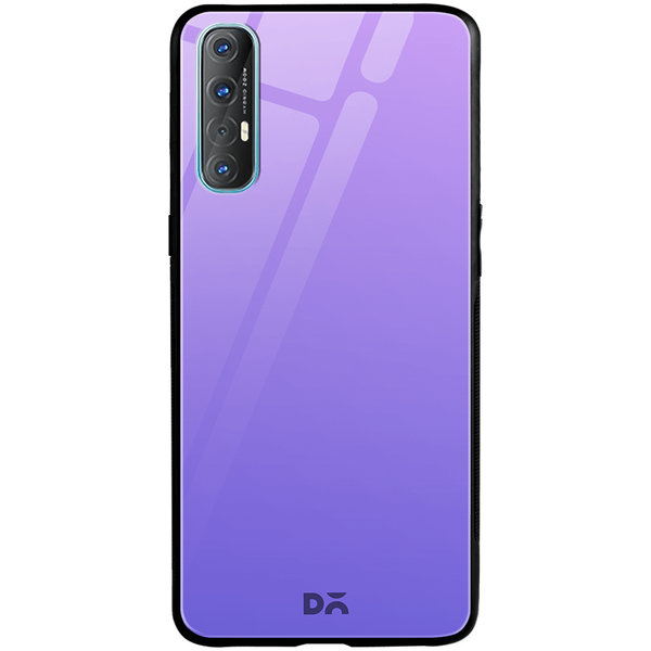 

DailyObjects Purple Iris Gradient Glass Case Cover For Oppo Reno 3 Pro