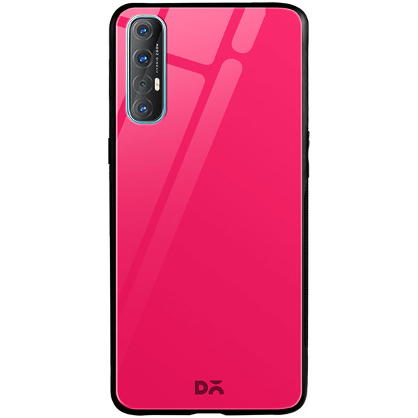 

DailyObjects Red Magenta Glass Case Cover For Oppo Reno 3 Pro