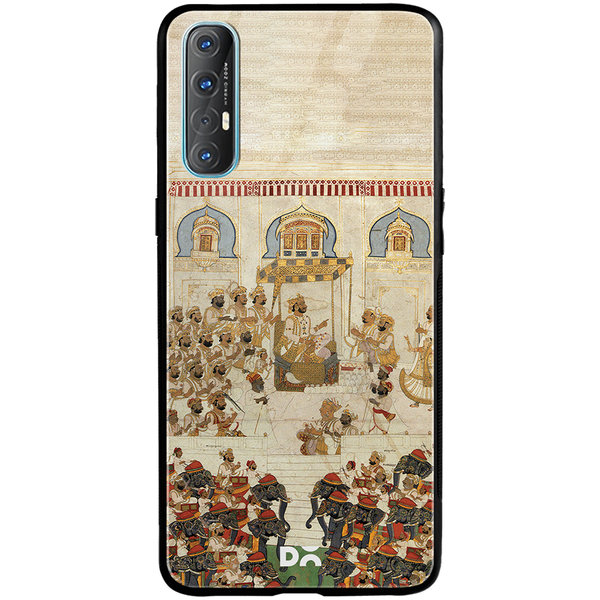 

DailyObjects Royal Decree Glass Case Cover For Oppo Reno 3 Pro