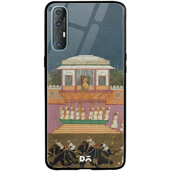 

DailyObjects Royal Parade Glass Case Cover For Oppo Reno 3 Pro