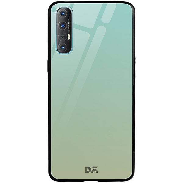 

DailyObjects Sea Green Gradient Glass Case Cover For Oppo Reno 3 Pro