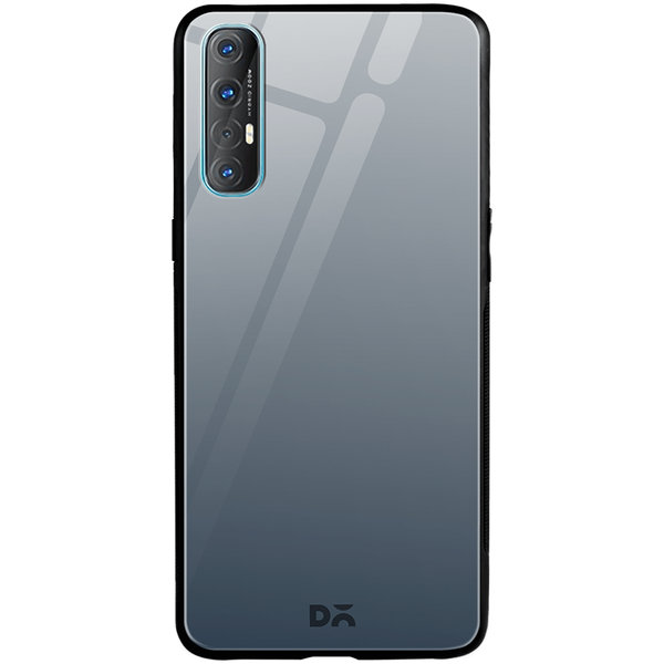 

DailyObjects Smoke Gradient Glass Case Cover For Oppo Reno 3 Pro