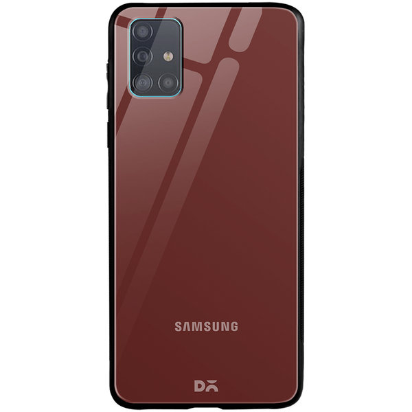 

DailyObjects Bark Brown Glass Case Cover For Samsung Galaxy A51