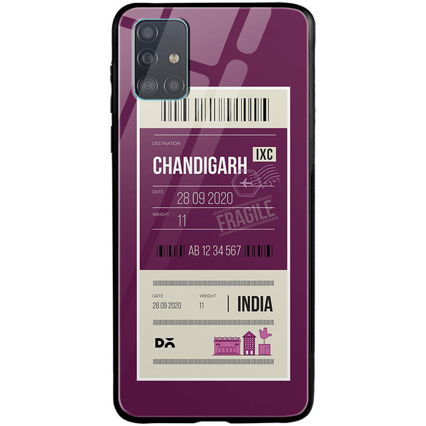 

DailyObjects Chandigarh City Tag Glass Case Cover For Samsung Galaxy A51