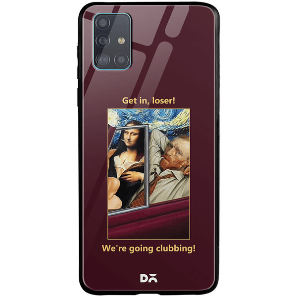 

DailyObjects Clubbing Glass Case Cover For Samsung Galaxy A51