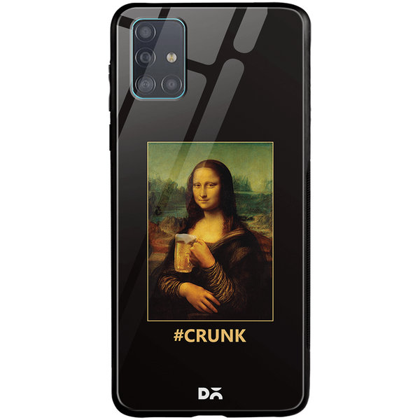 

DailyObjects Crunk Glass Case Cover For Samsung Galaxy A51
