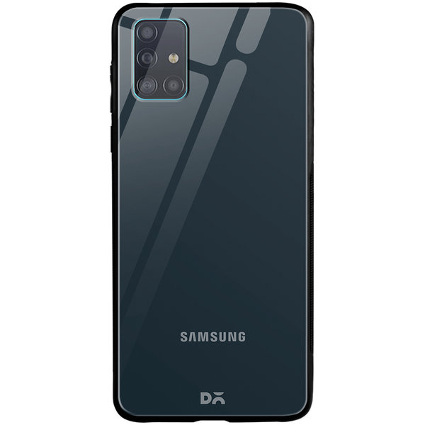 

DailyObjects Dark Teal Glass Case Cover For Samsung Galaxy A51