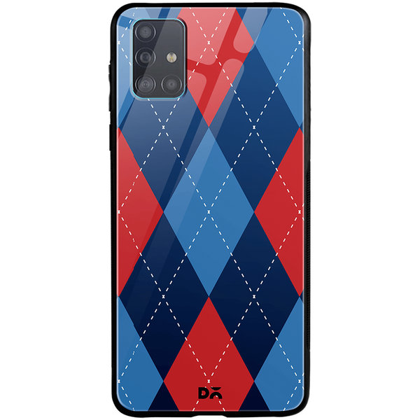 

DailyObjects Dual Diamond Nightfall Glass Case Cover For Samsung Galaxy A51