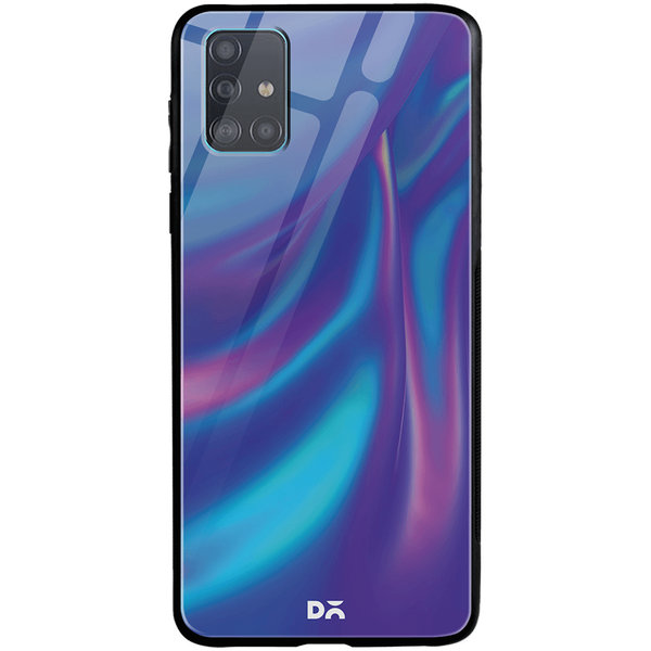 

DailyObjects Dual Holo Satin Glass Case Cover For Samsung Galaxy A51