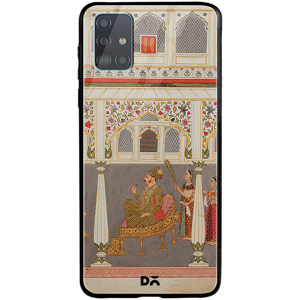 

DailyObjects Durbar Glass Case Cover For Samsung Galaxy A51