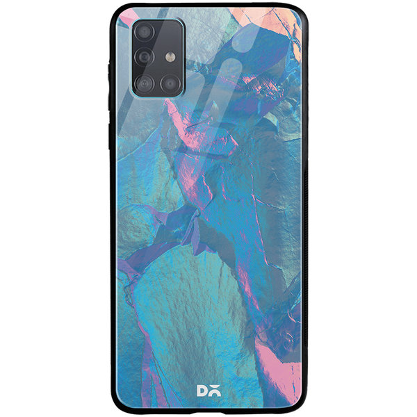 

DailyObjects Glacier Holo Stone Glass Case Cover For Samsung Galaxy A51