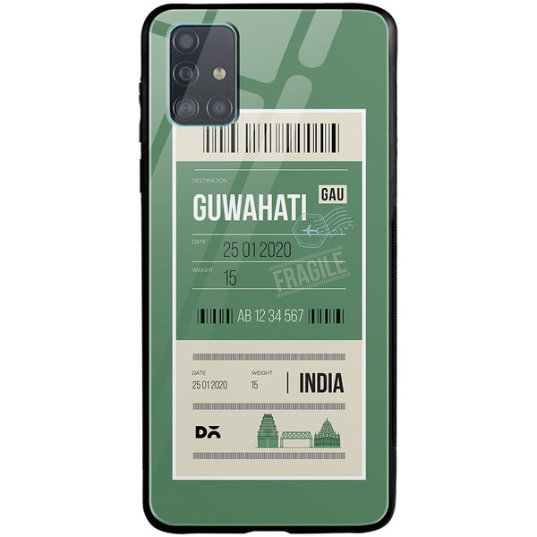 

DailyObjects Guwahati City Tag Glass Case Cover For Samsung Galaxy A51