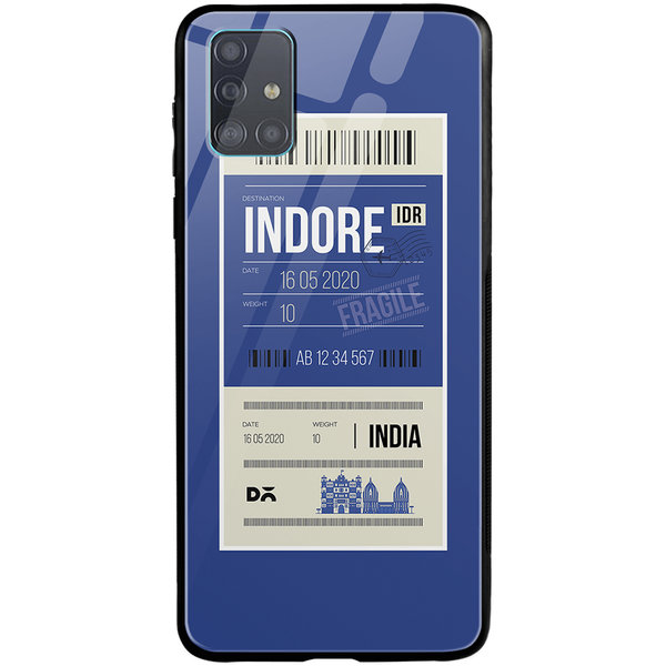 

DailyObjects Indore City Tag Glass Case Cover For Samsung Galaxy A51