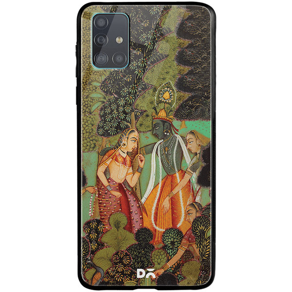 

DailyObjects Krishna Glass Case Cover For Samsung Galaxy A51