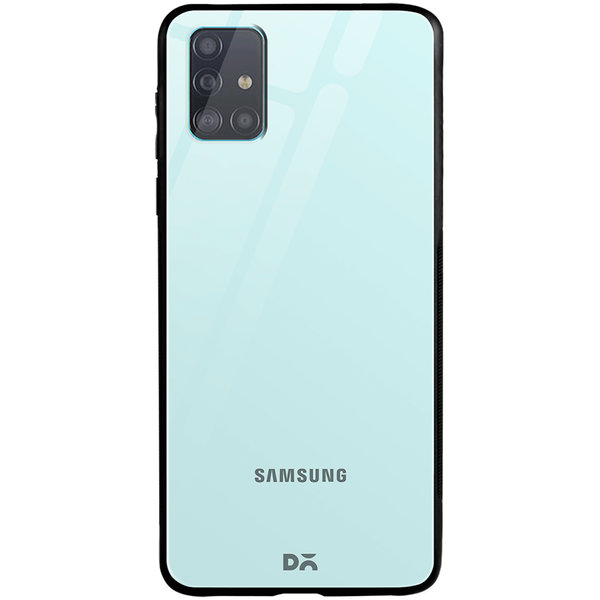 

DailyObjects Light Blue Glass Case Cover For Samsung Galaxy A51