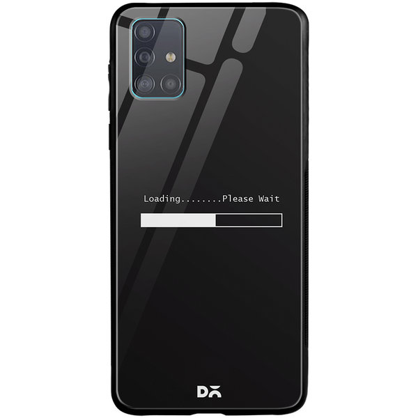 

DailyObjects Loading Dialog Glass Case Cover For Samsung Galaxy A51