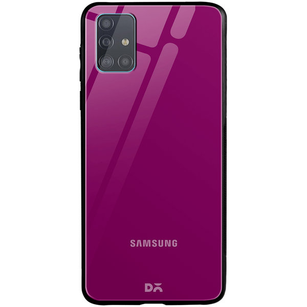 

DailyObjects Magenta Glass Case Cover For Samsung Galaxy A51