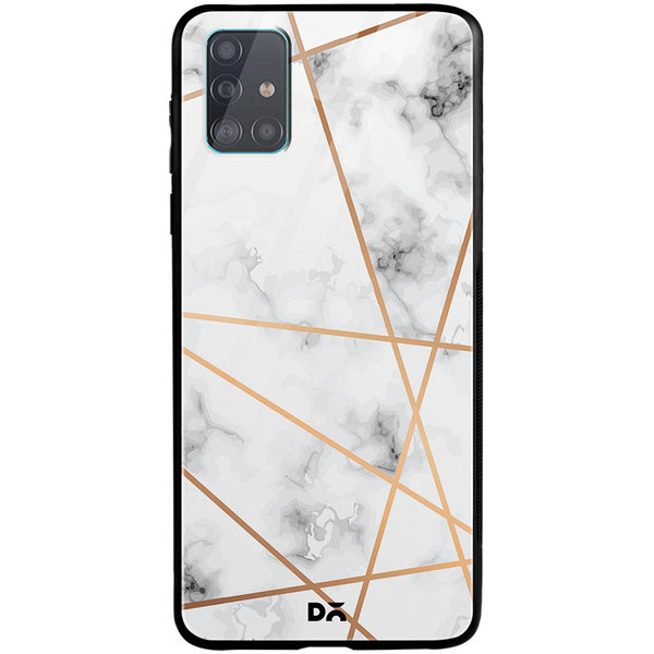 

DailyObjects Marble Lines Glass Case Cover For Samsung Galaxy A51