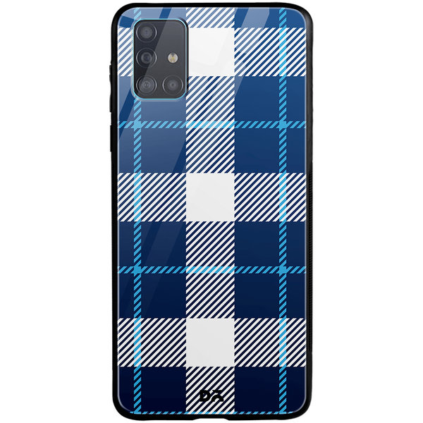 

DailyObjects Nightfall Rope Checks Glass Case Cover For Samsung Galaxy A51